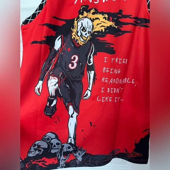 Allen Iverson The Answer 76ers Jersey Brand New Men’s Size NBA Basketball Top - Picture 4 of 10